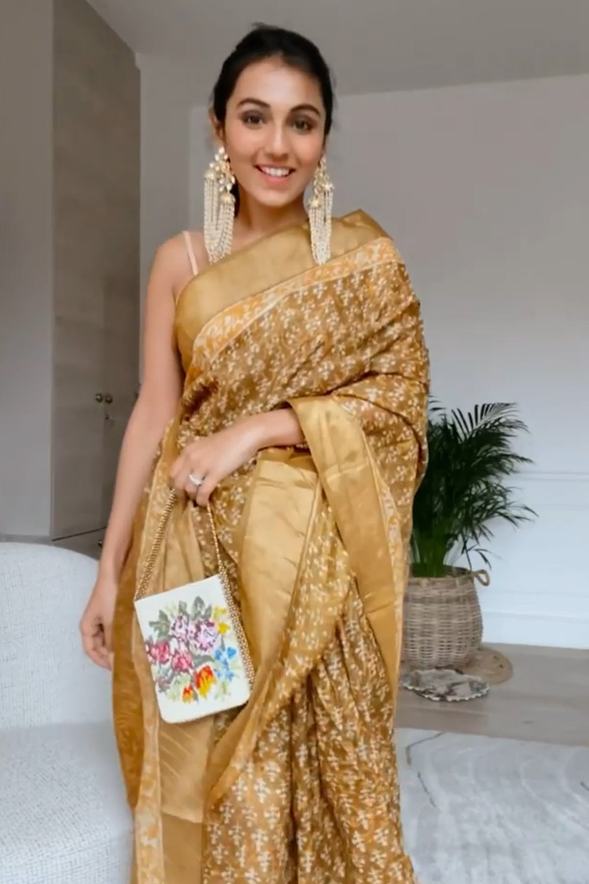 Masoom Minawala with the Gulab Bag