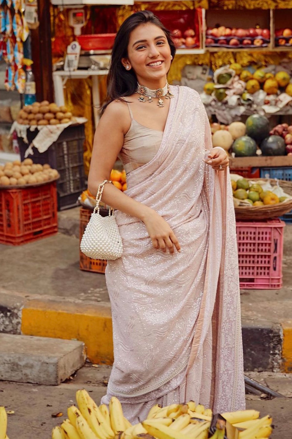 Masoom Minawala with the Guldavari Bag