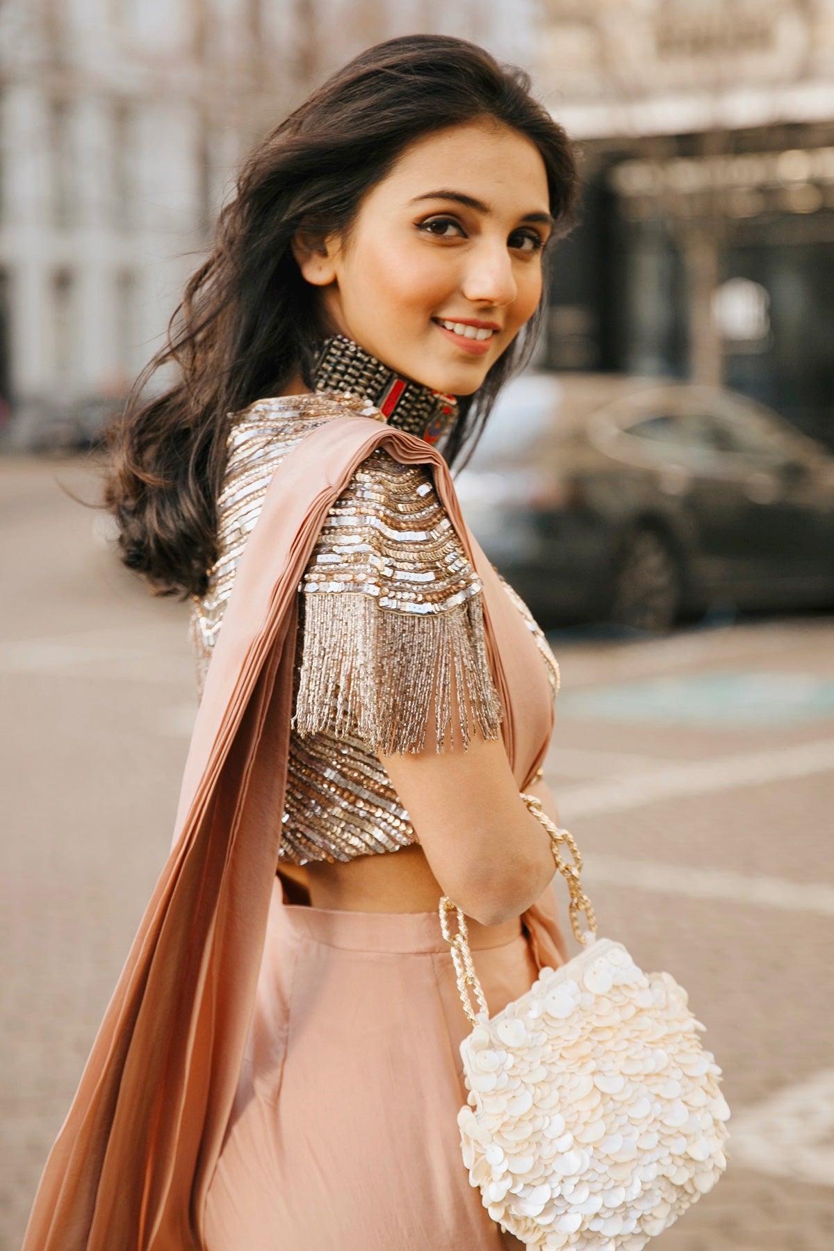 Masoom Minawala with the Mogra Bag