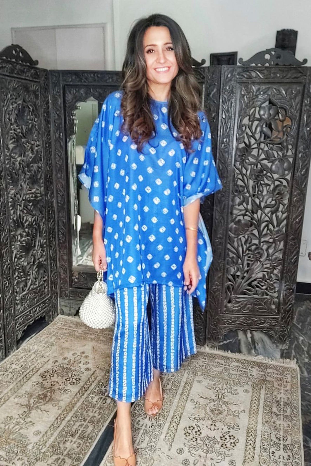 Mitali Wadhwa with the Guldavari Bag
