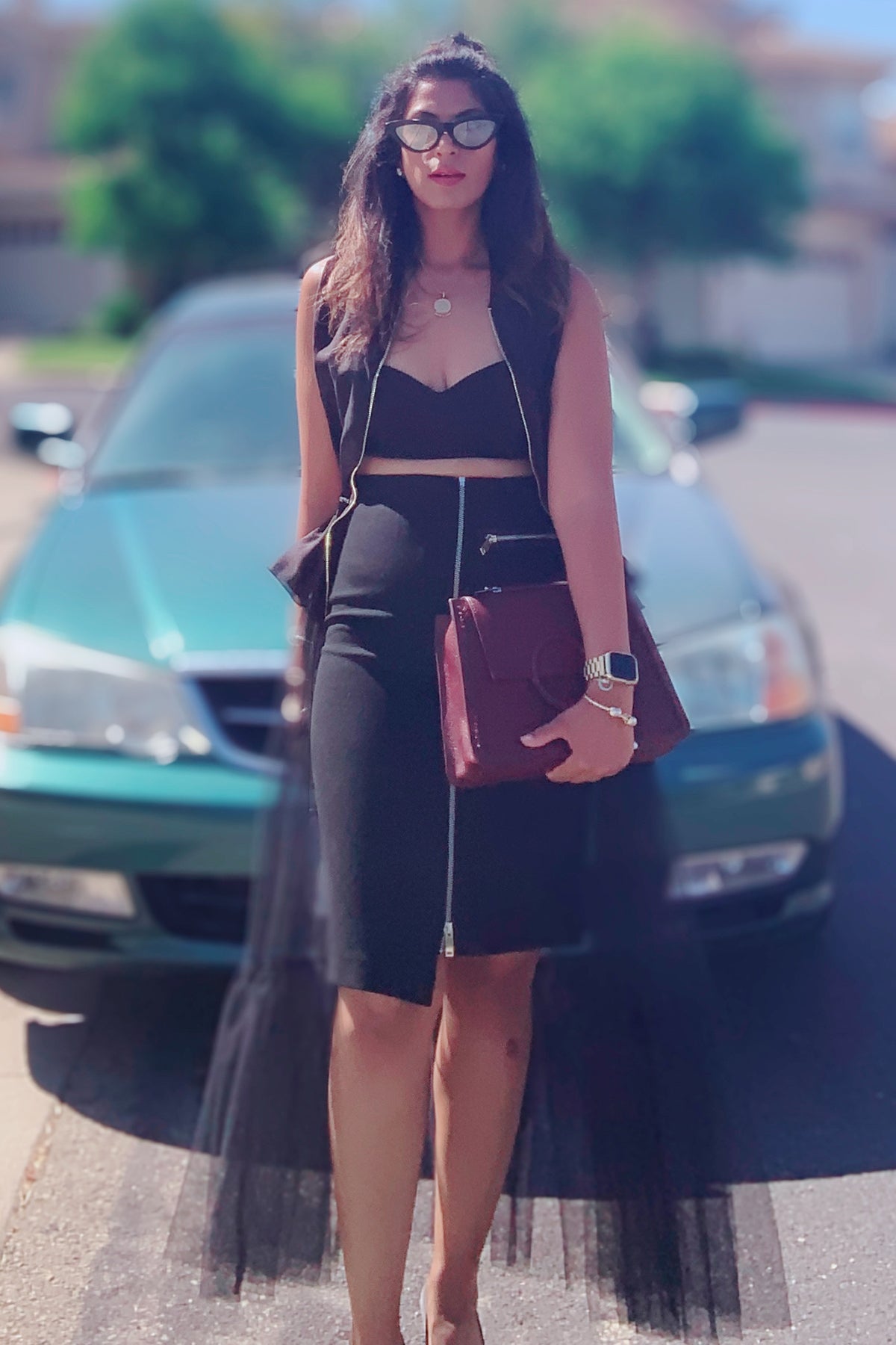 Priyanka Kanodia with the Geranium Bag