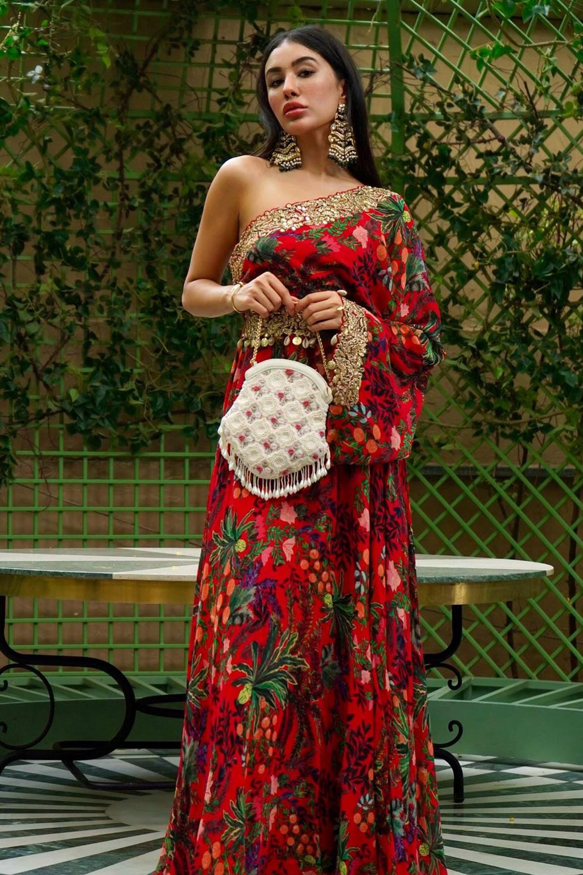 Reshma Arora with the Lily Bag
