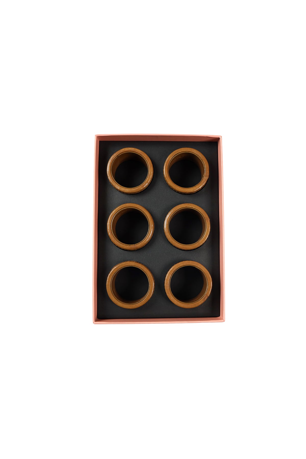 Oak Napkin Rings - Mud