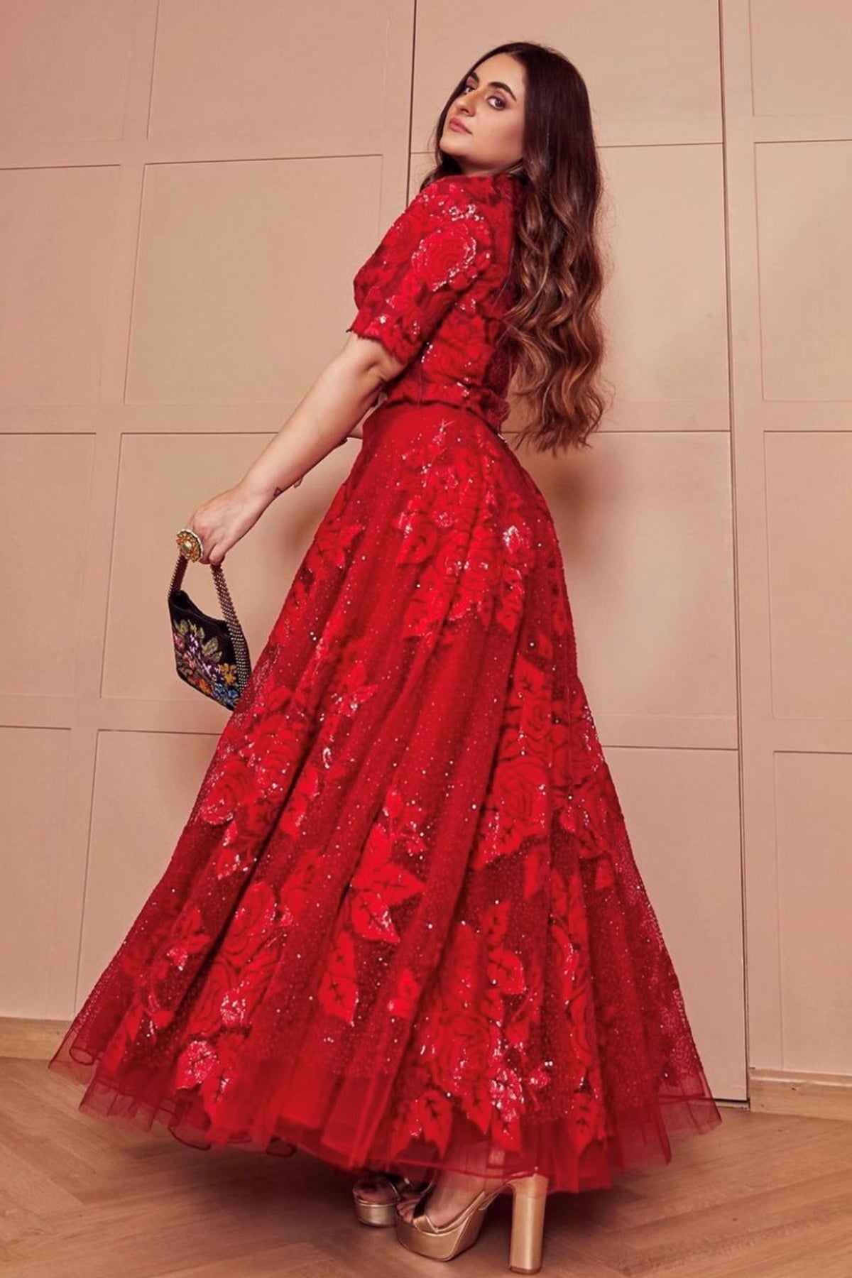 Shereen Sikka with the Kamal Bag