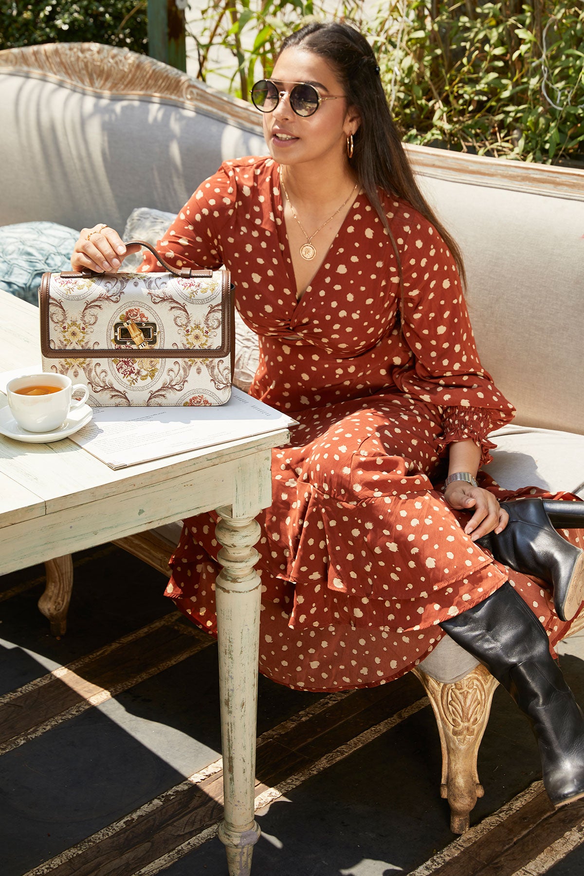 Summiyya Patni Shah with the Tulip Bag