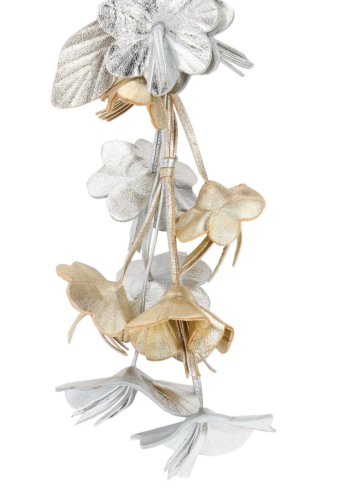 Moondrop Floral Silver charm