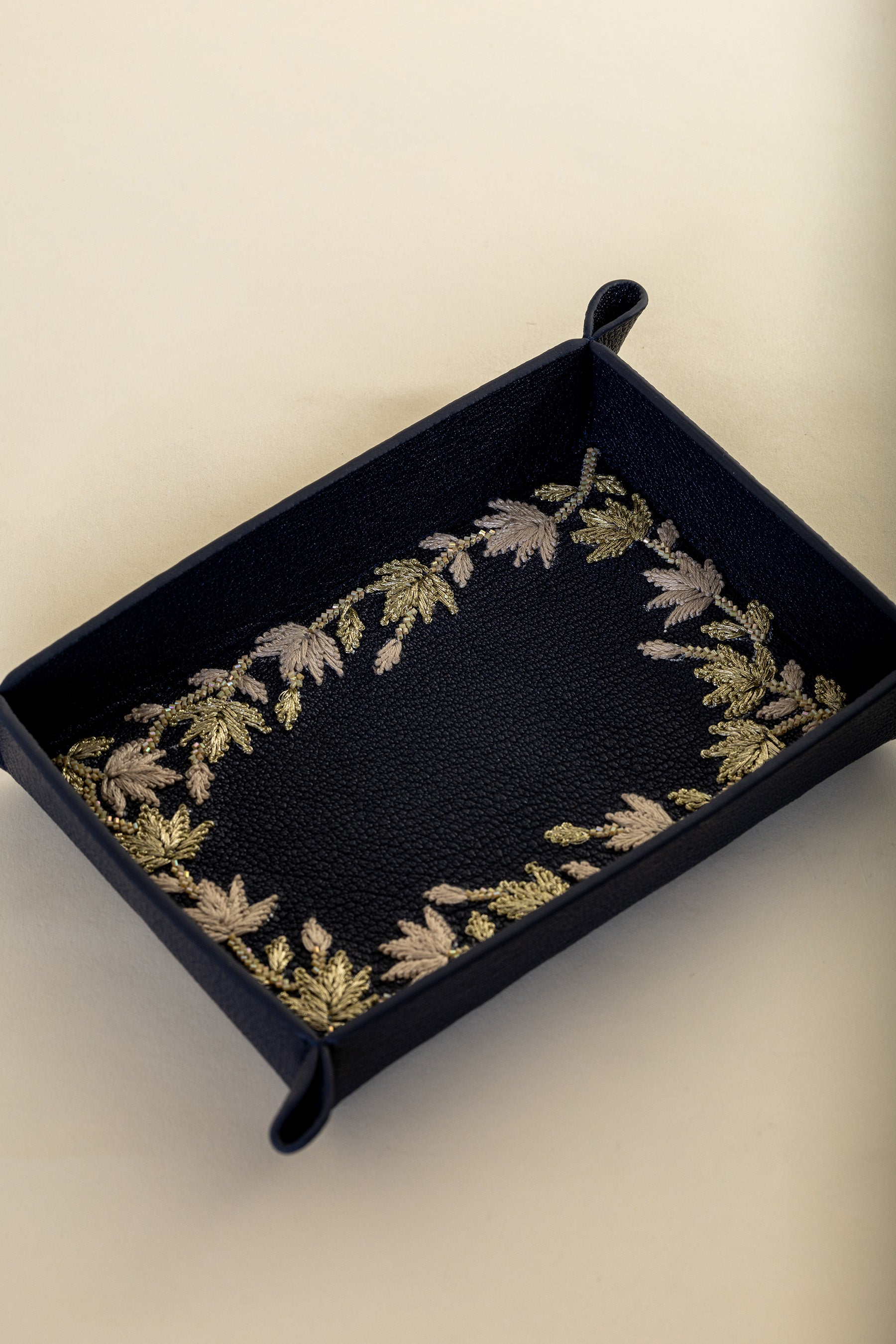 Geranium Navy Catchall