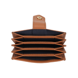 Playa Woven Leather Card Case