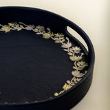 Geranium Navy Small Tray