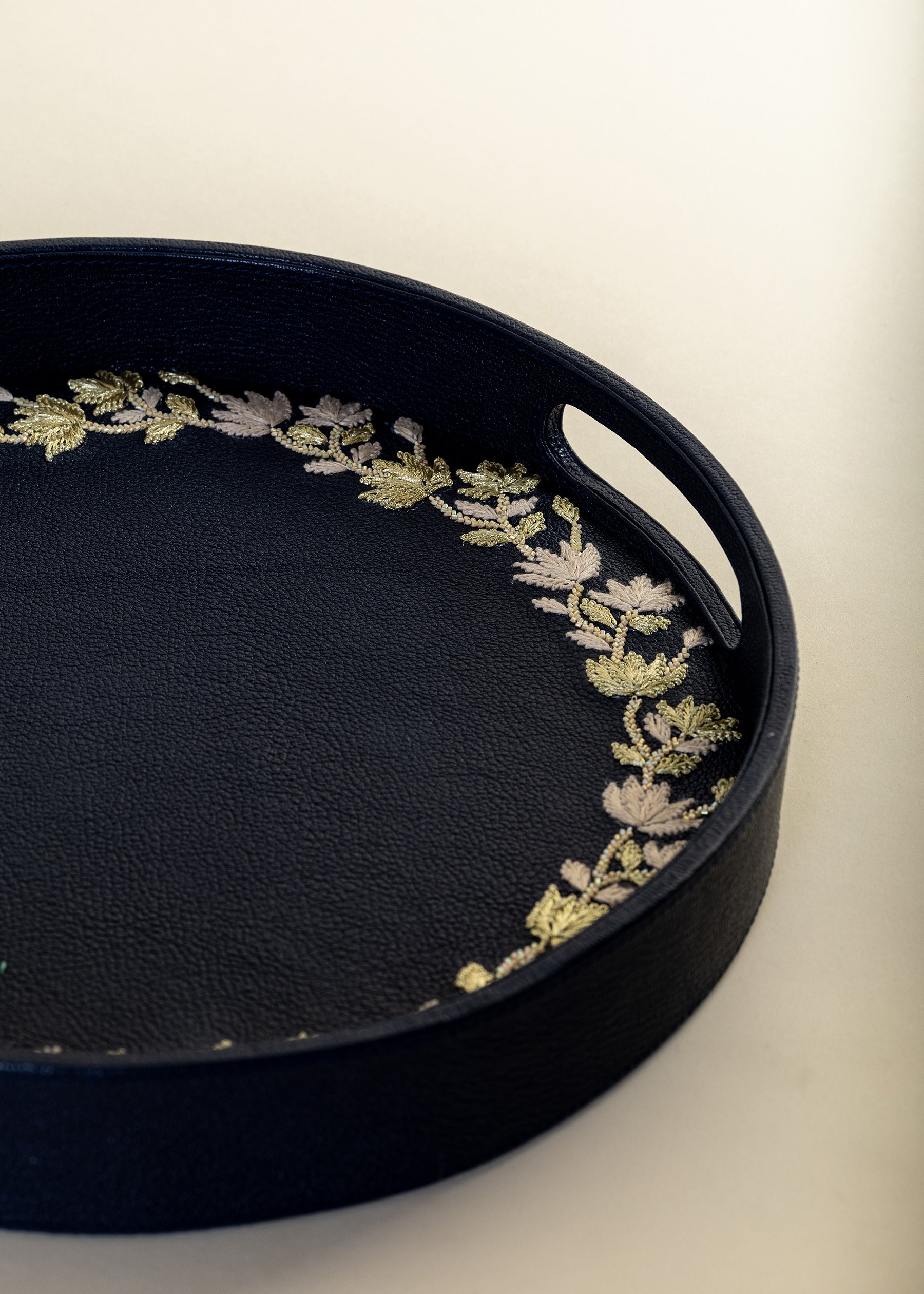 Geranium Navy Small Tray