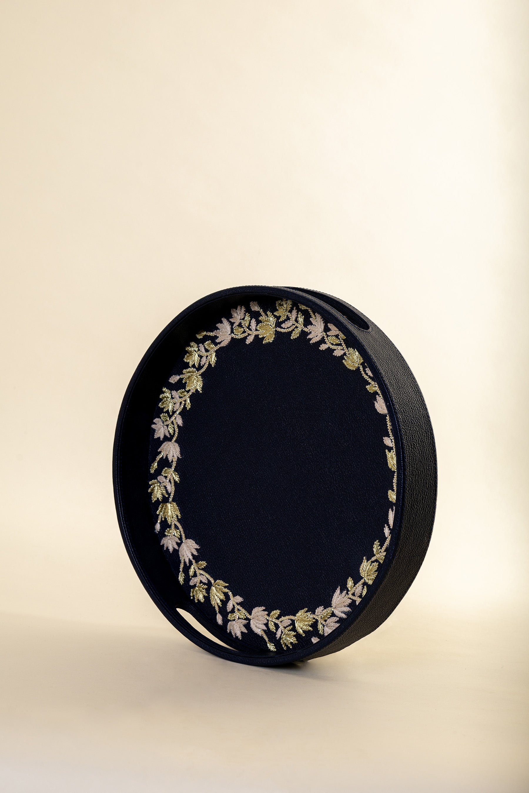 Geranium Navy Large Tray