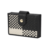 Playa Woven Leather Card Case