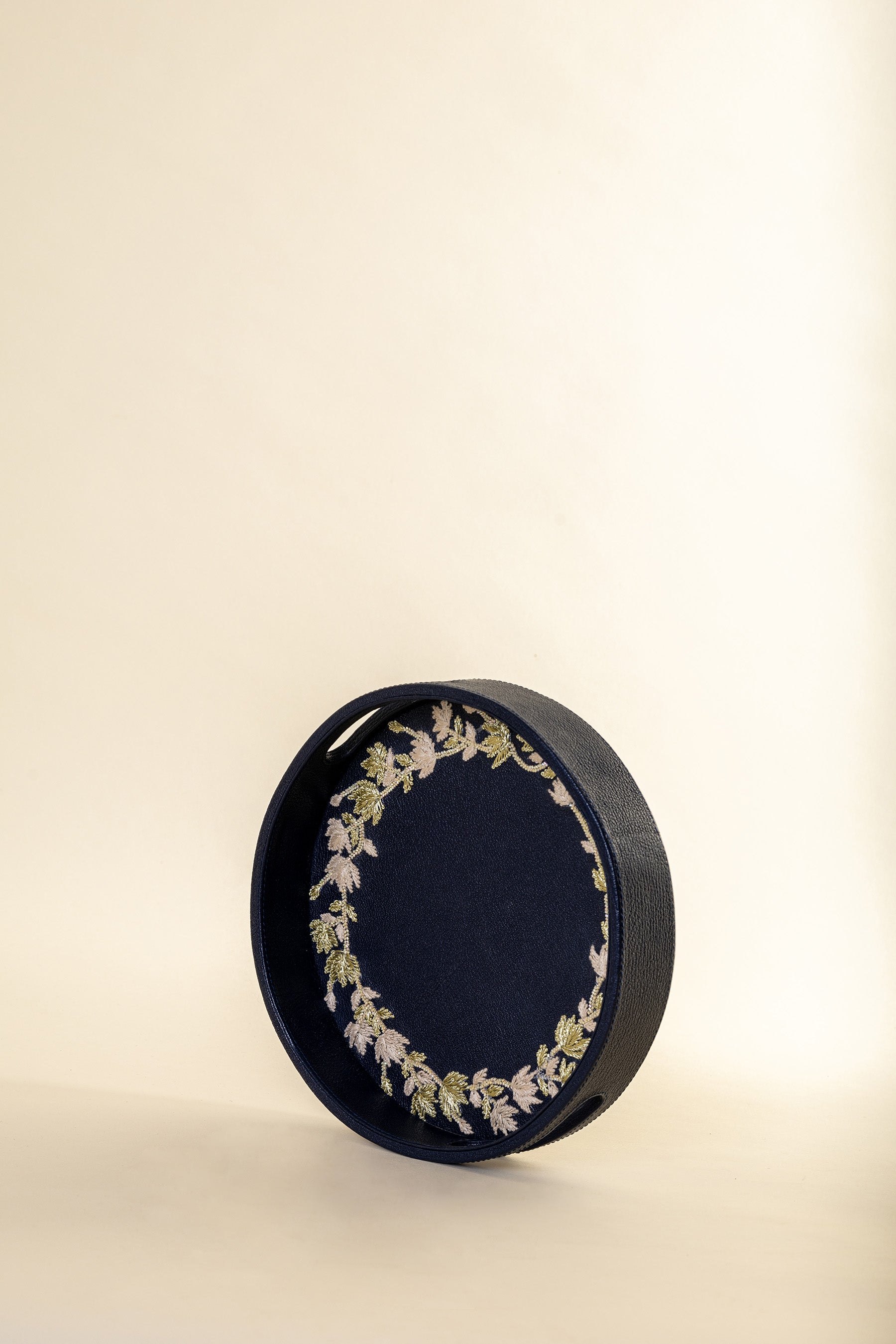 Geranium Navy Small Tray