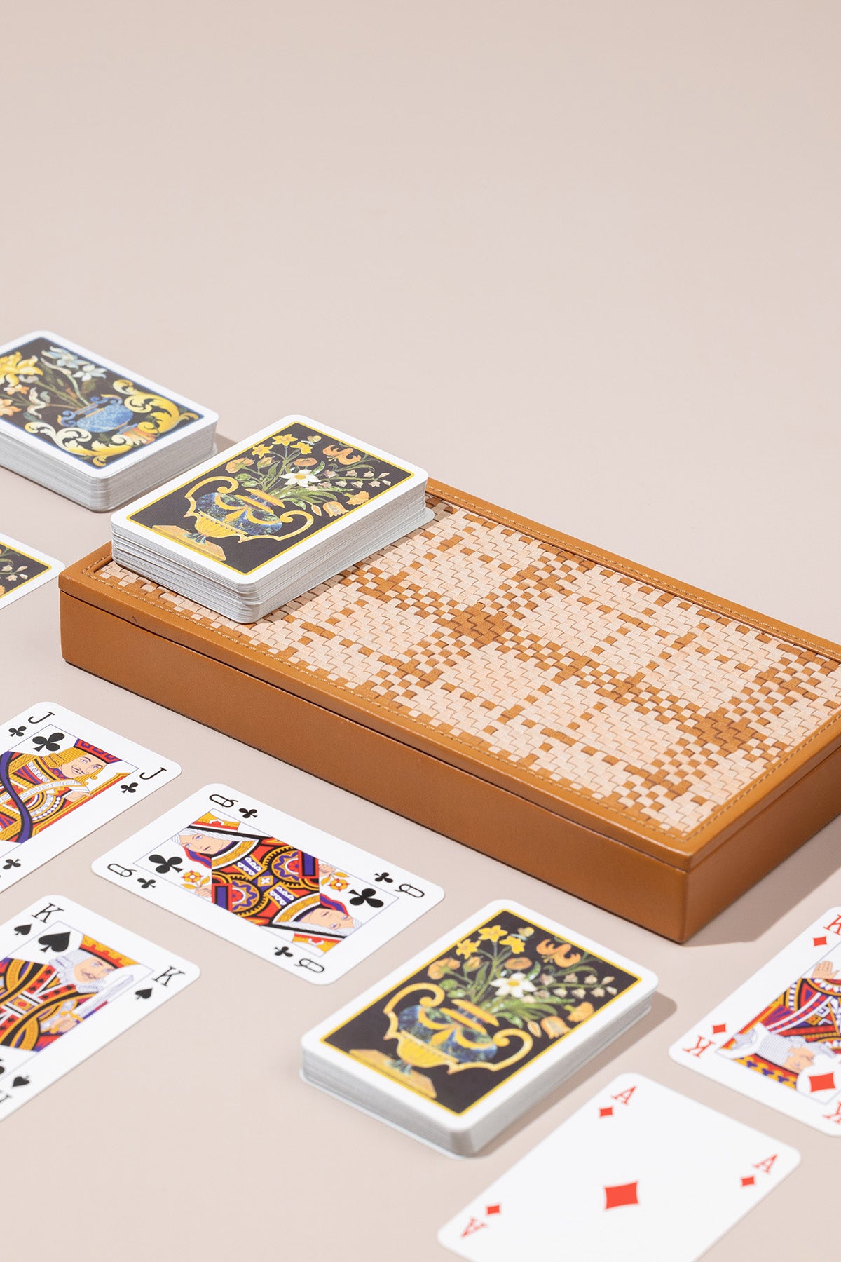 3 Slot Playing Card Box