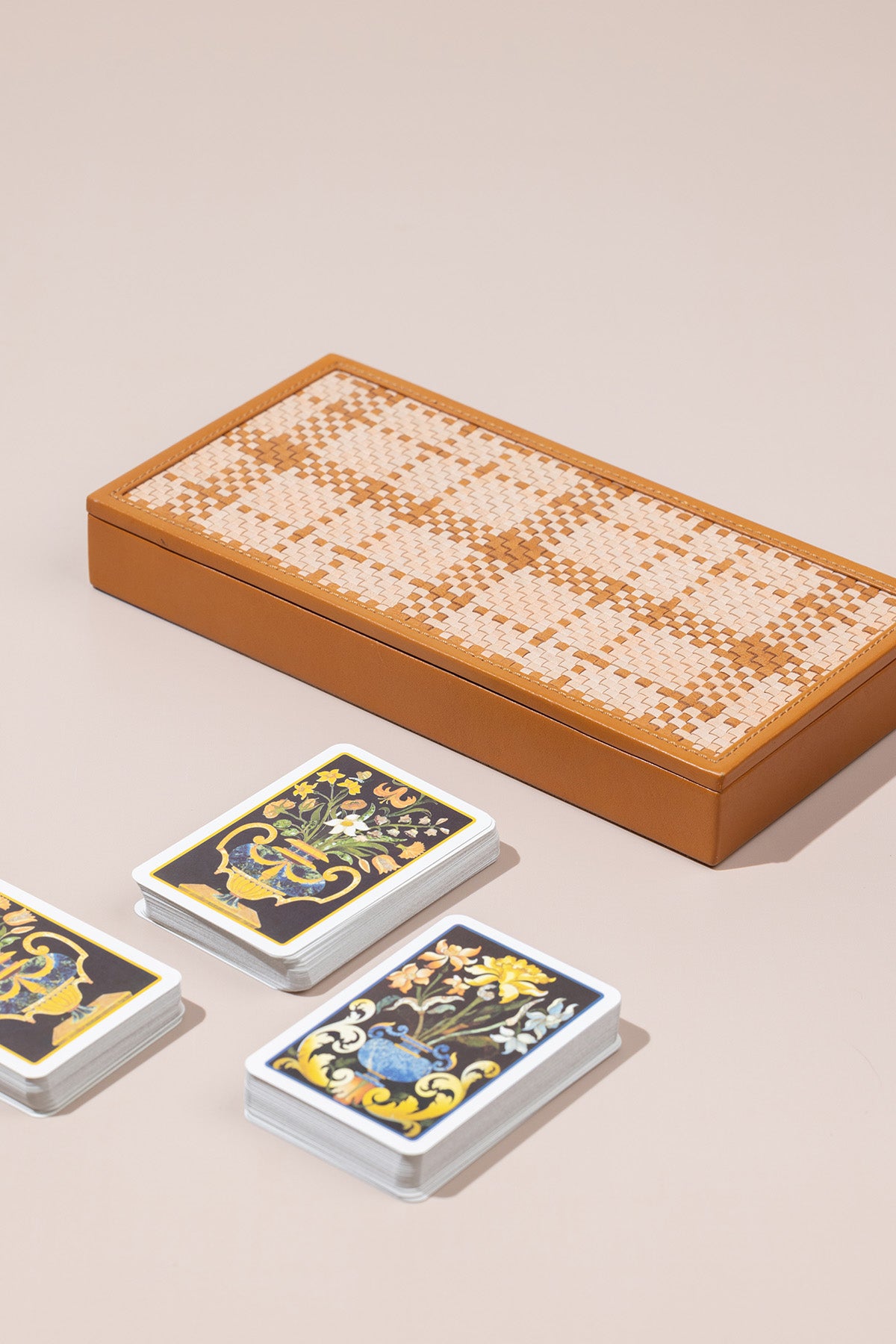 3 Slot Playing Card Box