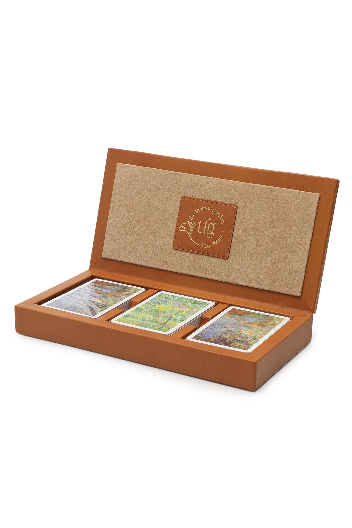 3 Slot Playing Card Box