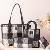 Playa Woven Leather Card Case