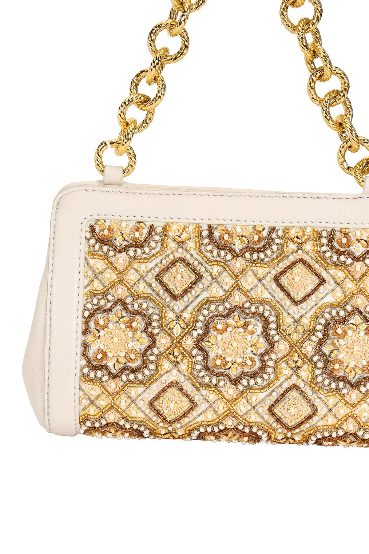 Adia Gold embellished potli bag