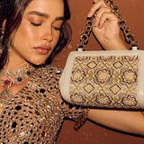 Adia Gold embellished potli bag