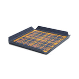 Birch Woven Leather Tray Small