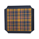 Birch Woven Leather Tray Small