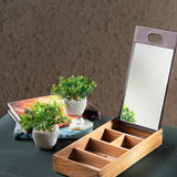 Birch Jewellery Organiser With Mirror
