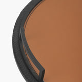 Birch Leather Circular Tray