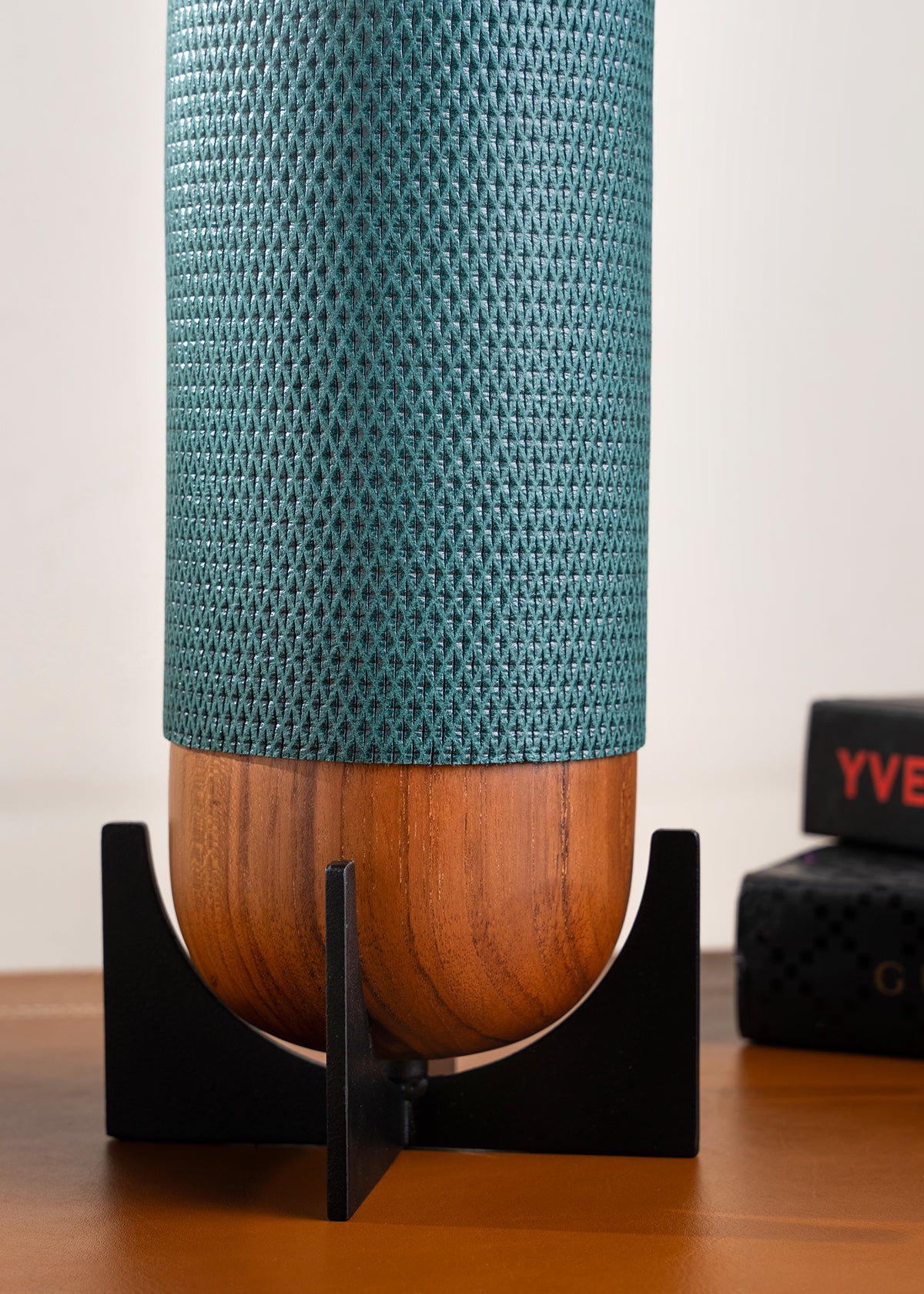 Birch Leather Dry  Vase