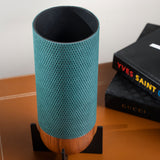 Birch Leather Dry  Vase