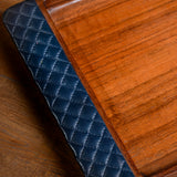 Birch Leather & Wood Medium Tray
