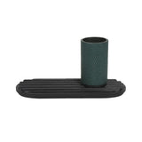 Birch Pen Holder Forest Green