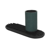 Birch Pen Holder Forest Green