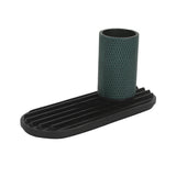 Birch Pen Holder Forest Green
