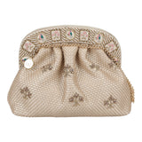 Fareen embroiderd handheld handbag