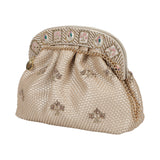 Fareen embroiderd handheld handbag