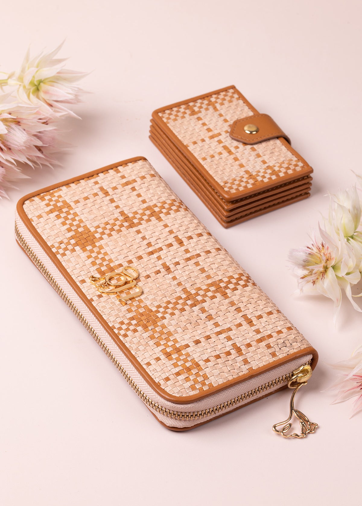 Rio Woven Leather Wallet