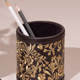 Maple Pen Holder - Chocolate