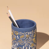 Maple Pen Holder - Powder Blue