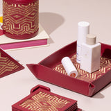 Maple Pen Holder - Ruby