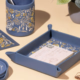 Maple Pen Holder - Powder Blue