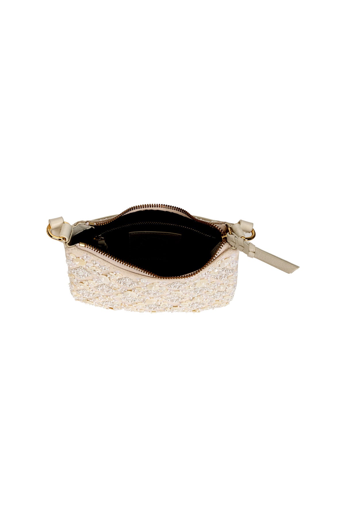 Nadia embellished handheld bag