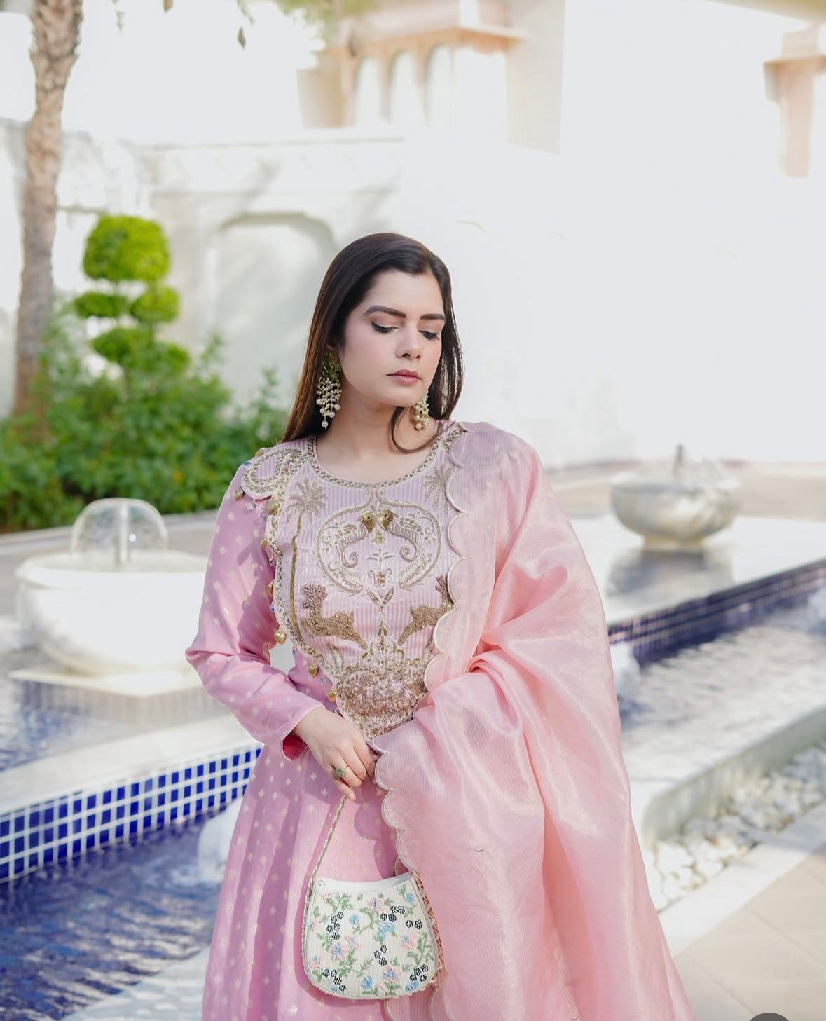 Pallavi Singh With Opal Bag