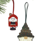Nutcracker Christmas Ornament & Santa Tree Christmas Ornament