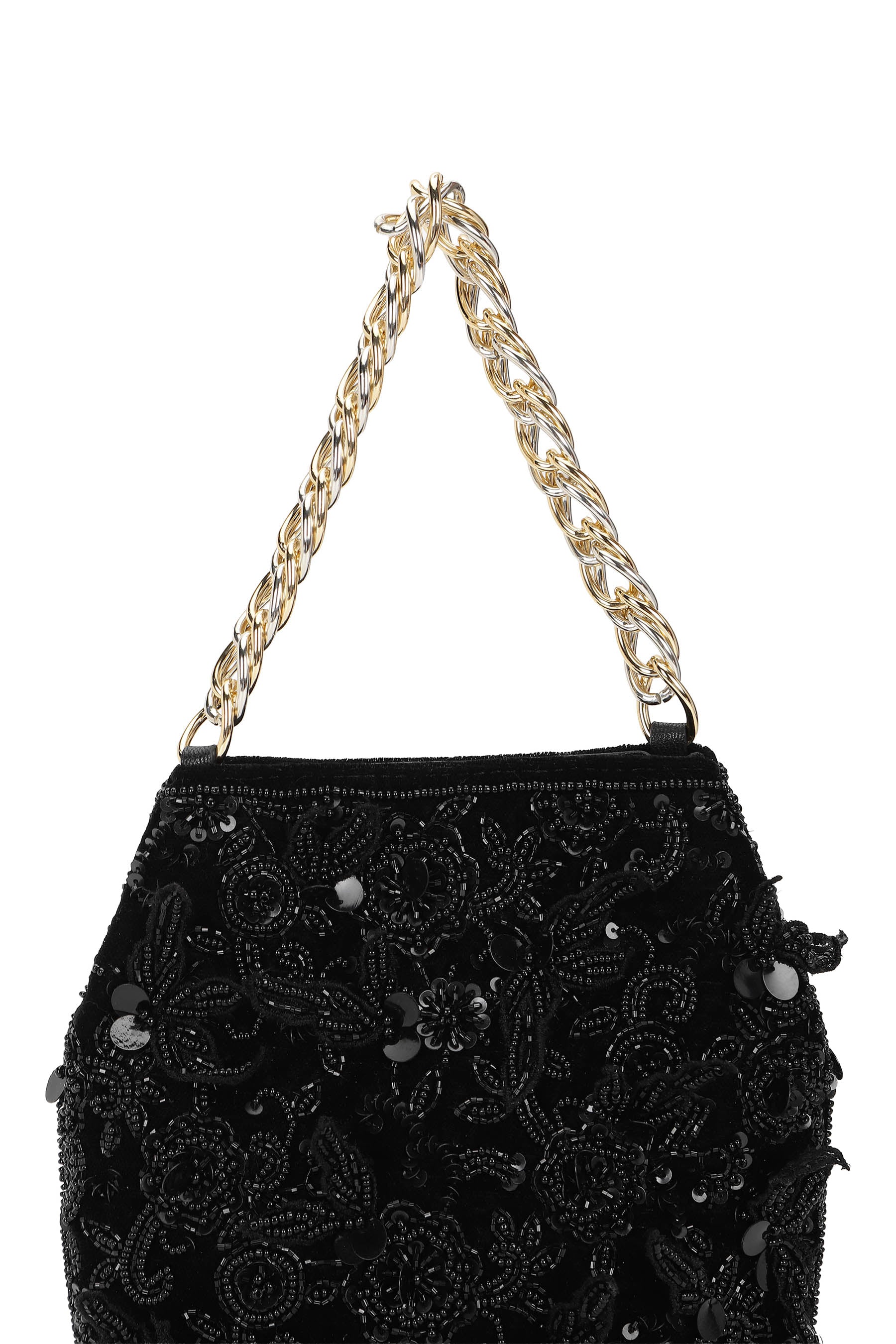 Seher Black Potli Bag