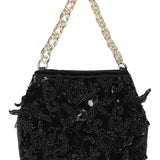 Seher Black Potli Bag