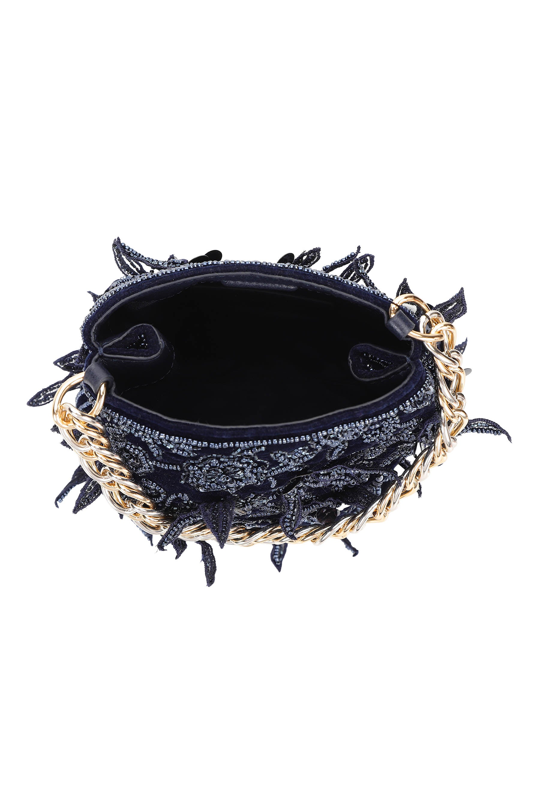 Seher Blue Potli Bag