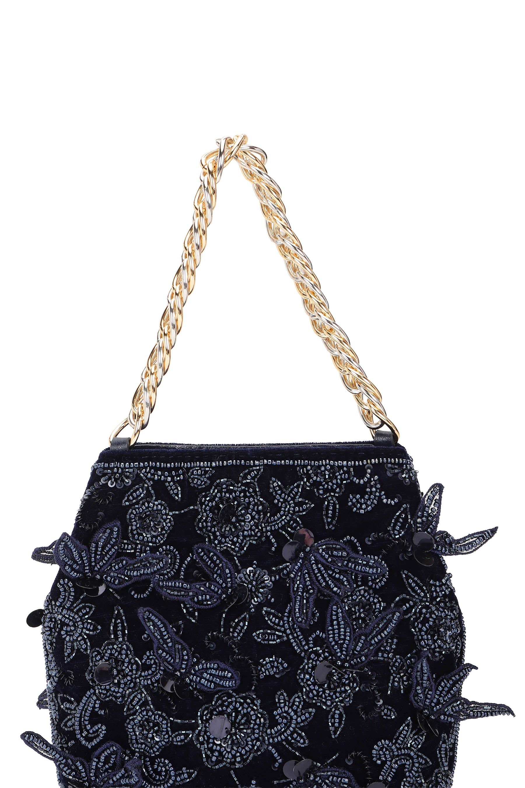 Seher Blue Potli Bag