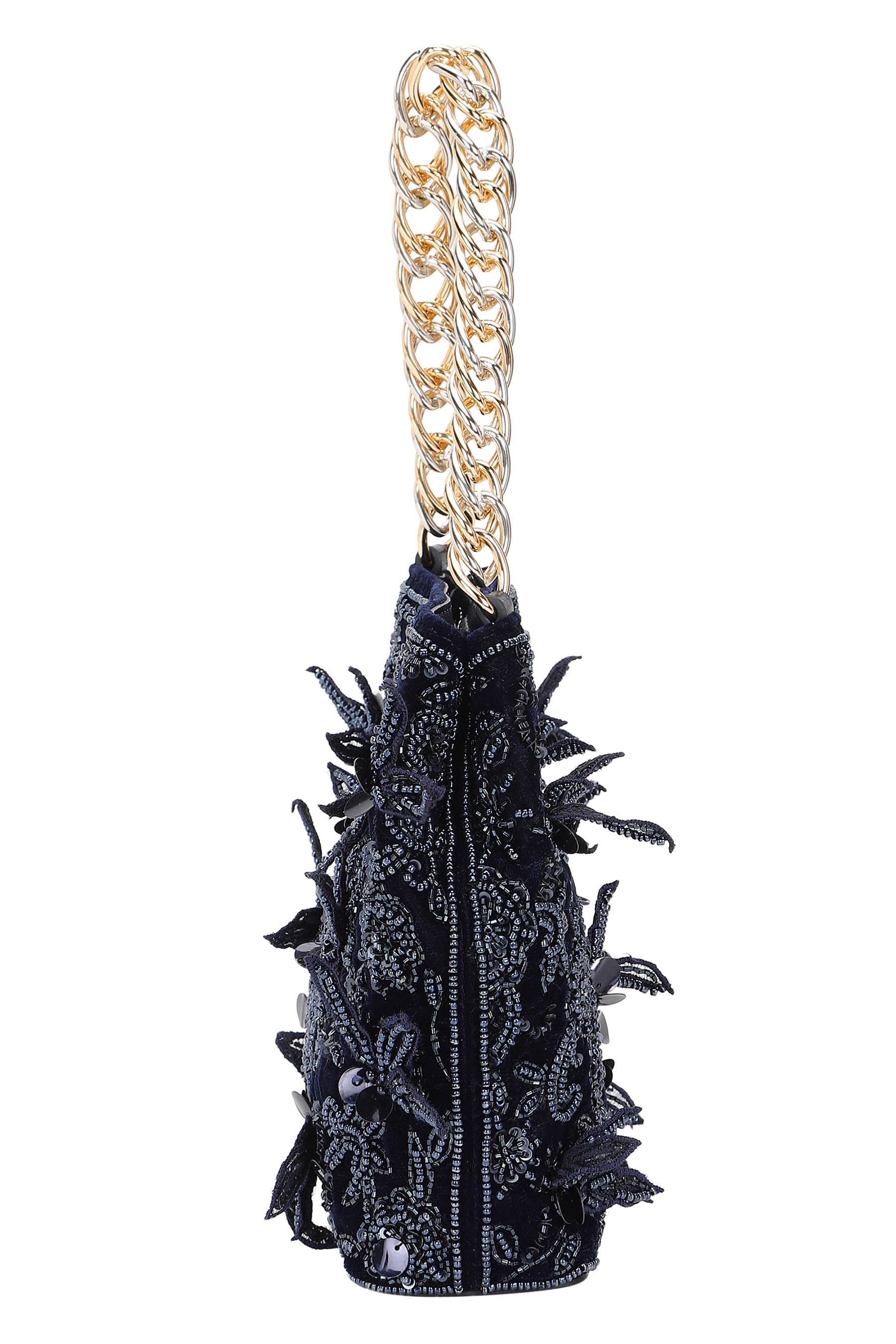 Seher Blue Potli Bag