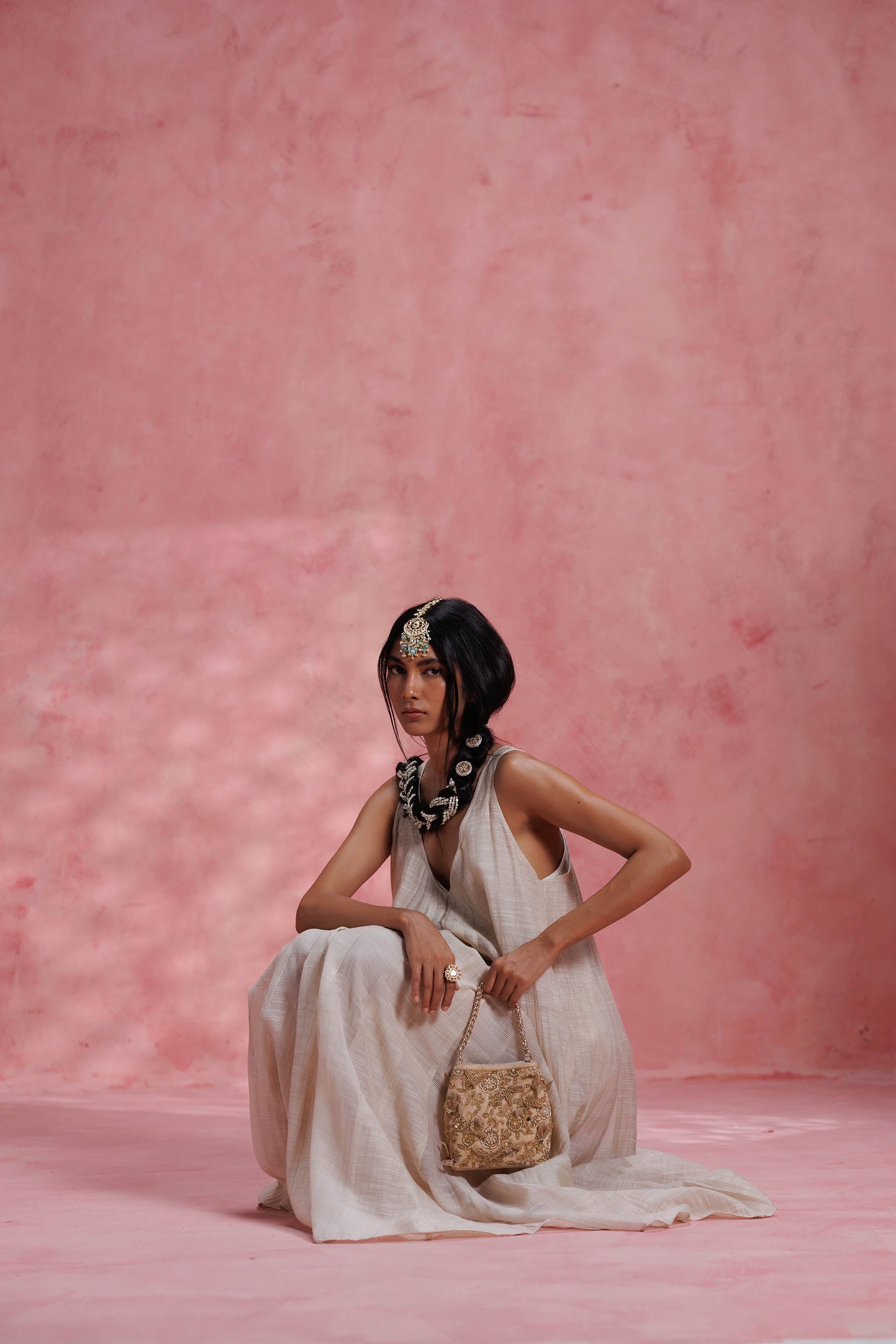 Seher Gold Potli Bag
