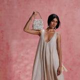 Seher Ivory Potli Bag